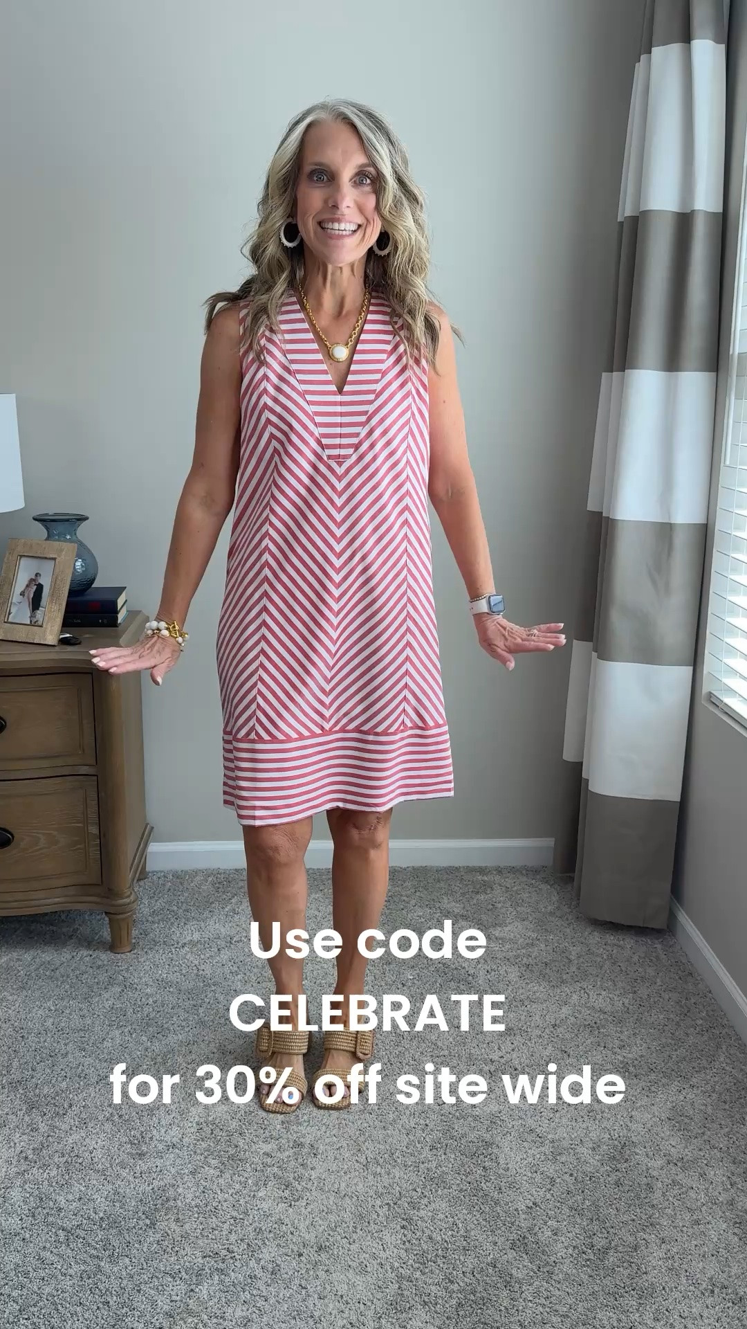 Oh my goodness…so CUTE and on sale. Wearing a small.

#LTKootd #LTKSaleAlert #LTKOver40