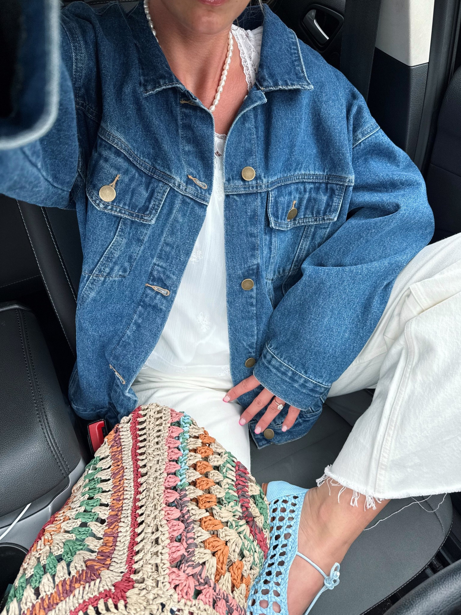 Dinner last night 🩵

#LTKootd