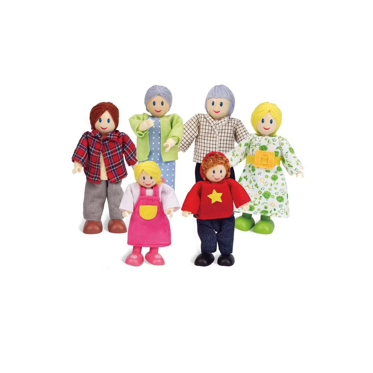 HearthSong - Contemporary All-Season Dollhouse Doll Family | Target