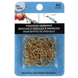 Bead Landing™ Fishhook Earring with Ball | Michaels Stores