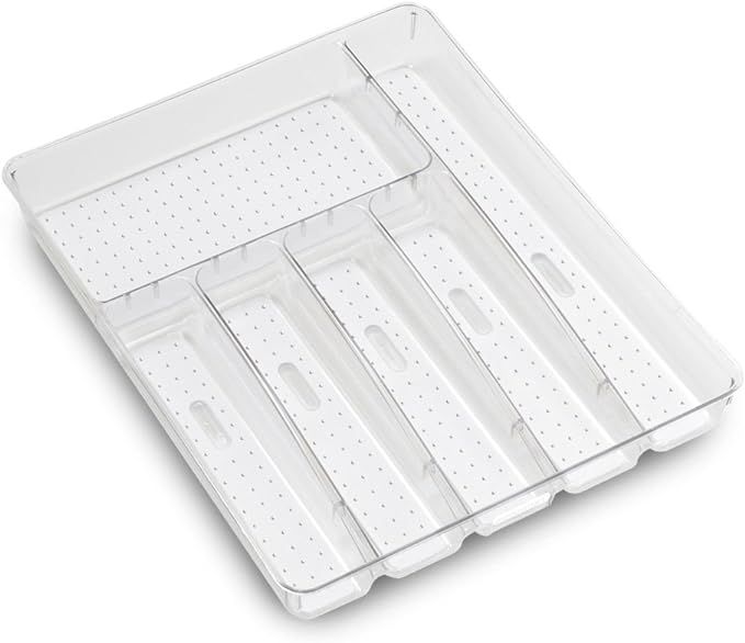 Madesmart Silverware Tray, Large, White | Amazon (US)