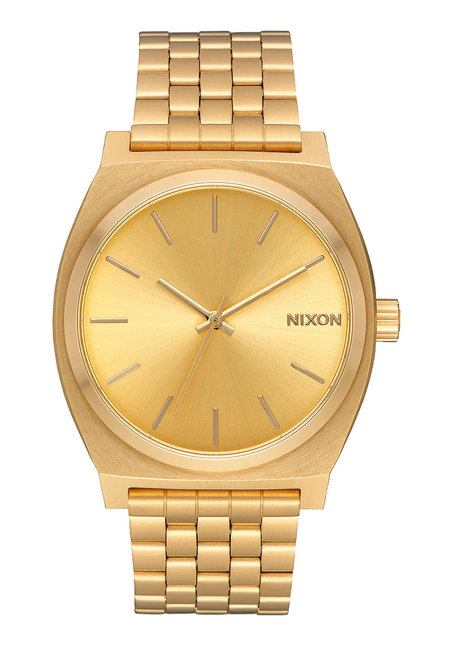 Time Teller Watch | All Gold / Gold | Unisex Stainless Steel Analog | Nixon (US & Canada)