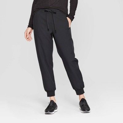 Women's Straight Leg Cuffed Lounge Pants - Prologue™ Black | Target