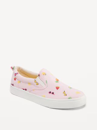 Canvas Slip-On Sneakers for Girls | Old Navy (US)