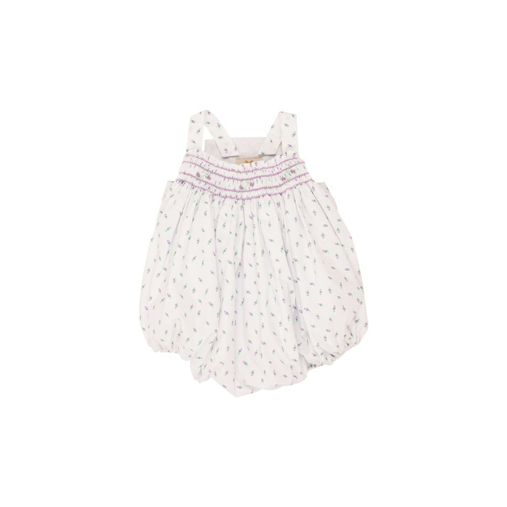 Smocked Bitsy Bubble - Valley Rd Rosebud | The Beaufort Bonnet Company