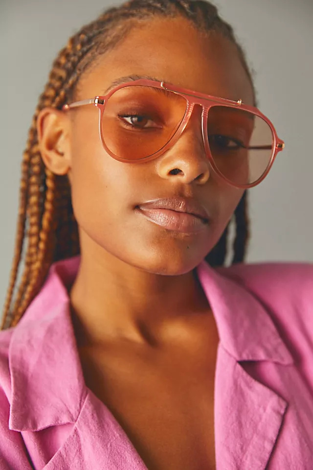 Ventura Oversized Aviator Sunglasses | Free People (Global - UK&FR Excluded)