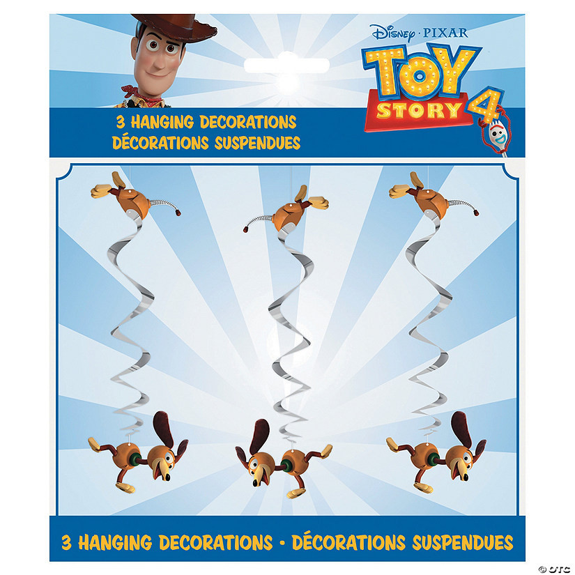 Disney Toy Story 4™ Hanging Swirl Decorations - 3 Pc. | Oriental Trading Company