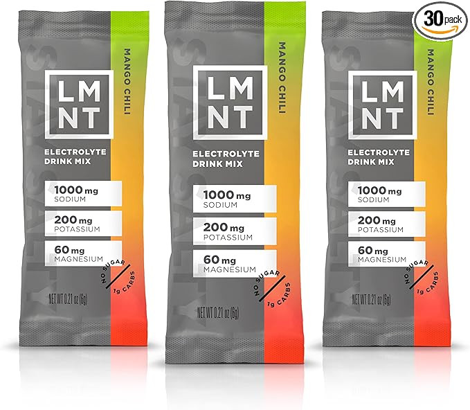 LMNT Keto Electrolyte Powder Packets | Paleo Hydration Powder | No Sugar, No Artificial Ingredien... | Amazon (US)