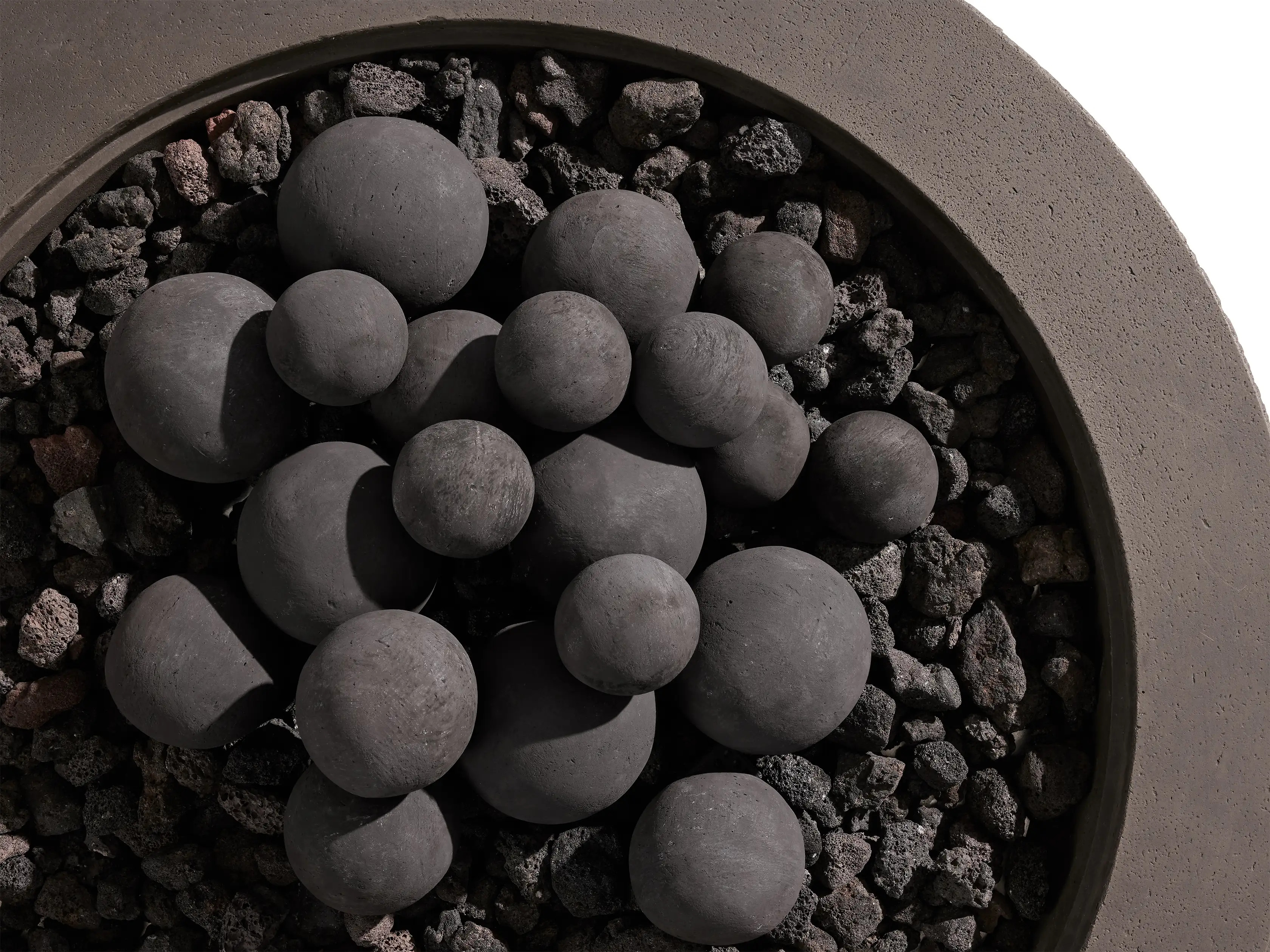 Outdoor Fire Pit Spheres | Arhaus