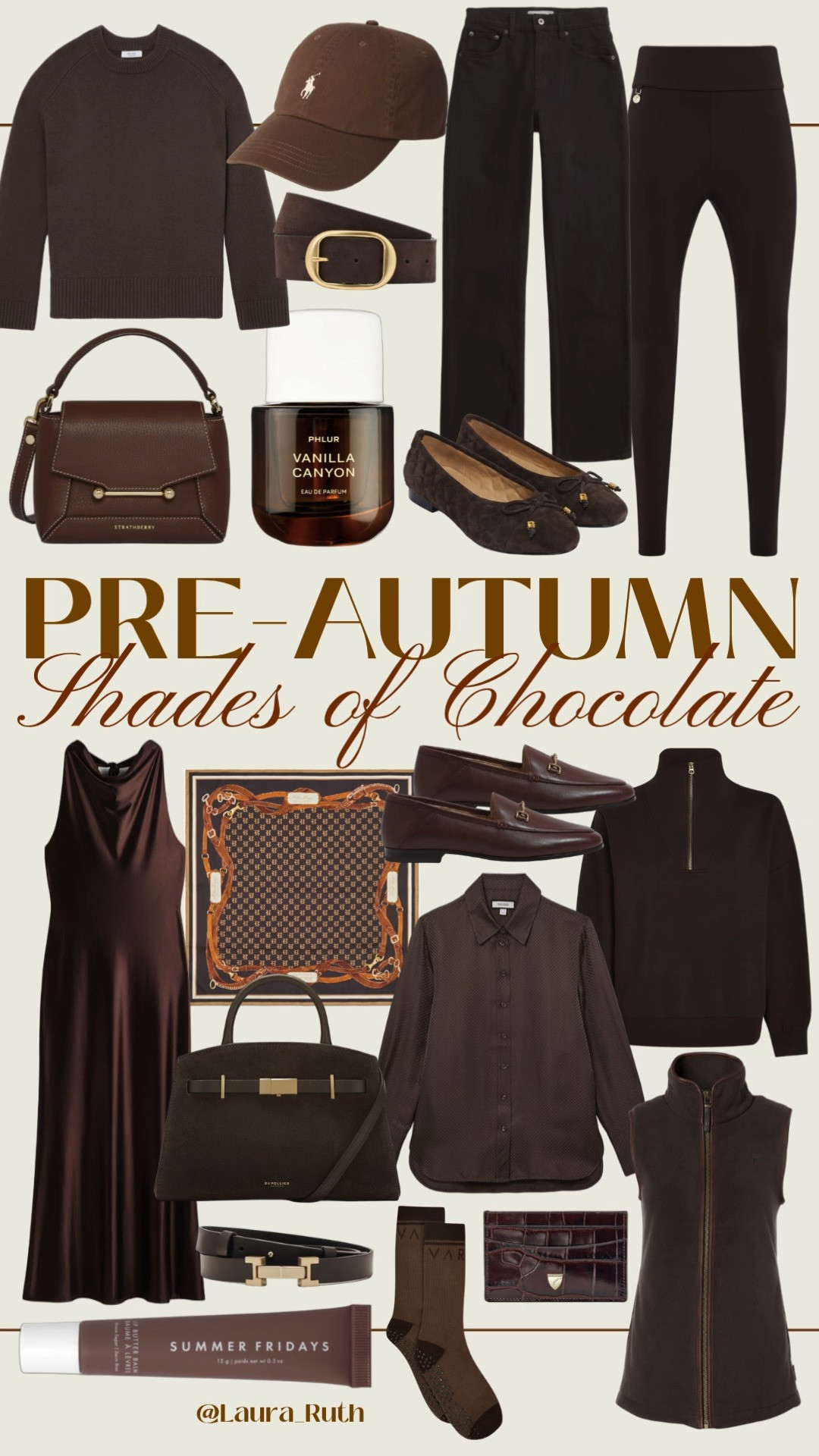 Autumn Chocolate Shades 🤎🍫  rich chocolate tones, buttery suede, soft knits, sleek tailoring and all the accessories to pull it together. 🍂 fall outfits women, business casual workwear, work outfits 

 #LTKuk #LTKautumn #LTKbag