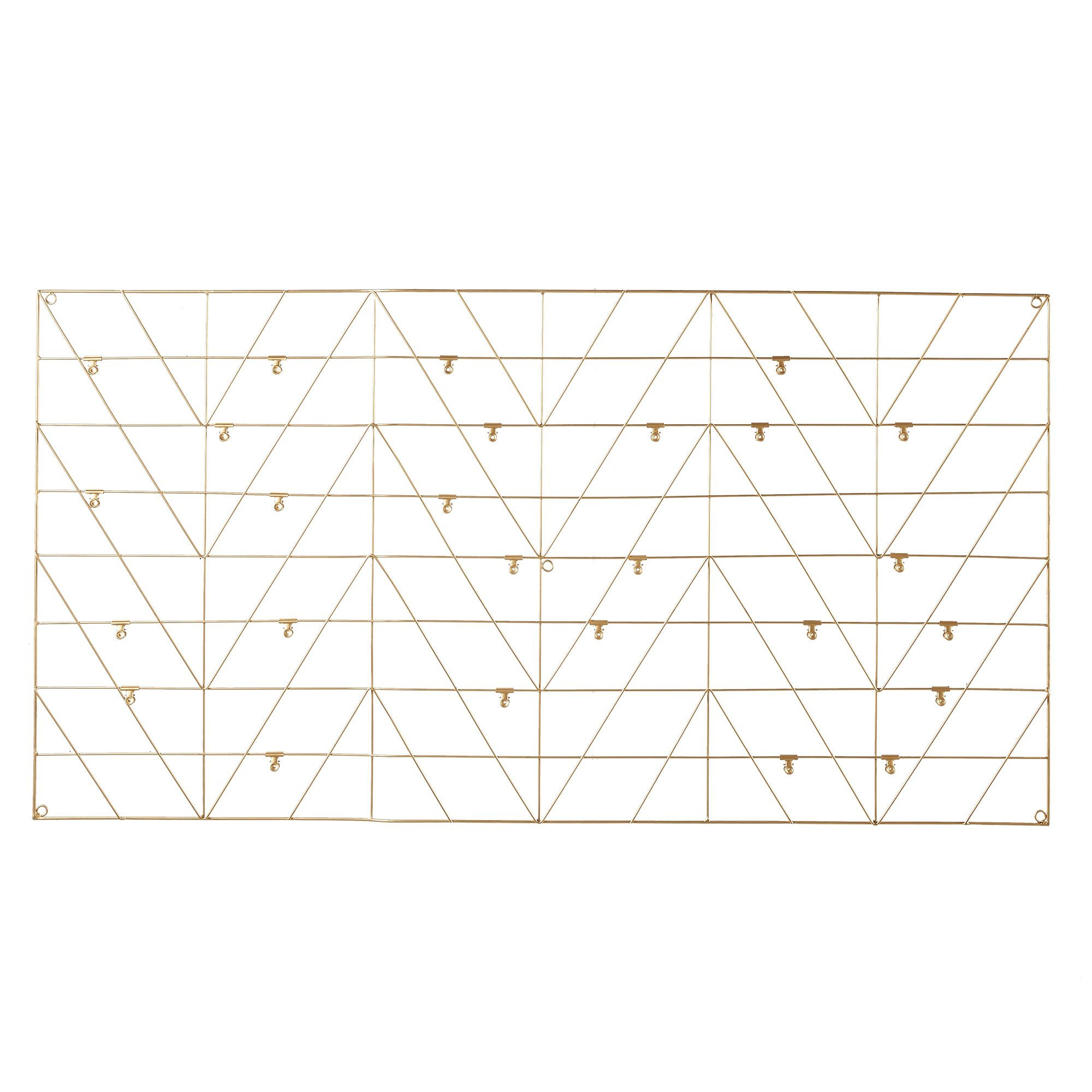 Oversized Metal Chevron Photo Holders | Pottery Barn Teen