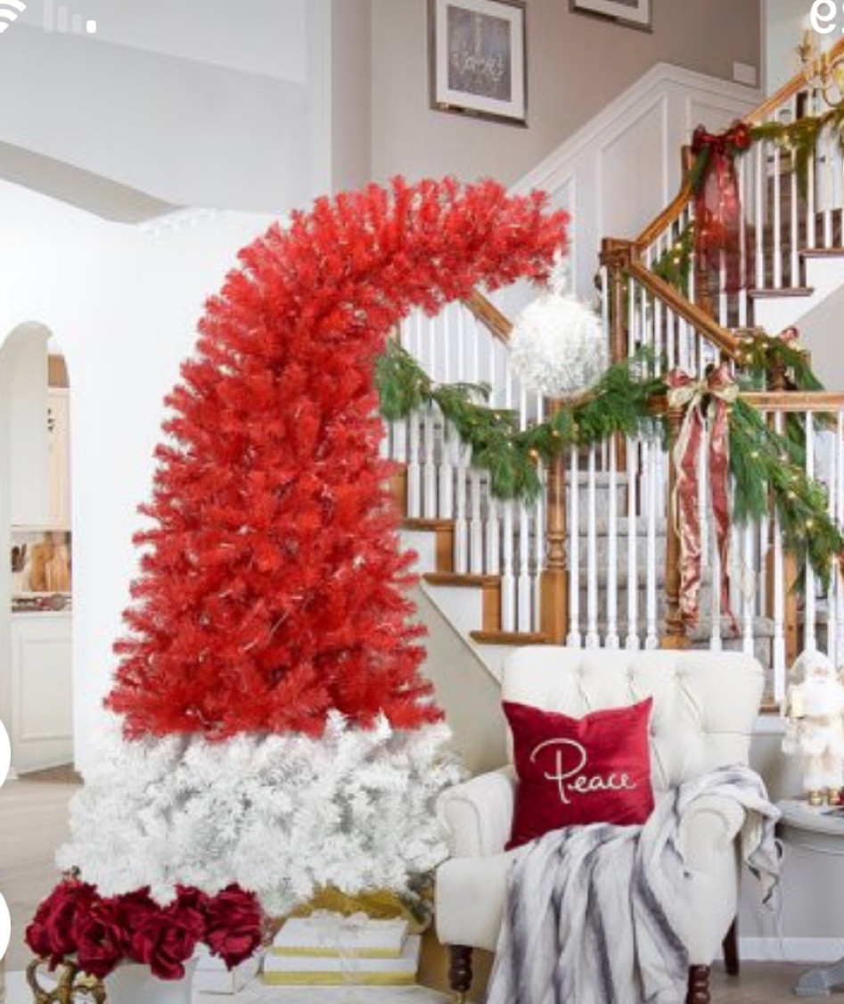#santahatchristmastree #bendablesantahattree #funchristmastree #whimsicalxmastree
#home #holiday #holidaydecor #christmas #christmasdecor #classichome #festivehome #holidayhomedecor #christmashomedecor #christmashome #liketoknowit #decorate #holidaydecorations #decorateforChristmas 

#LTKHoliday #LTKSeasonal #LTKhome