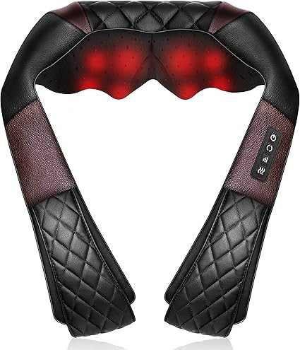 Shiatsu Neck and Shoulder Massager, Back Massager with Heat - Gift for Women/men/Mom/Dad - Deeper... | Amazon (CA)