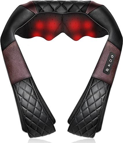 Shiatsu Neck and Shoulder Massager, Back Massager with Heat - Gift for Women/men/Mom/Dad - Deeper... | Amazon (CA)