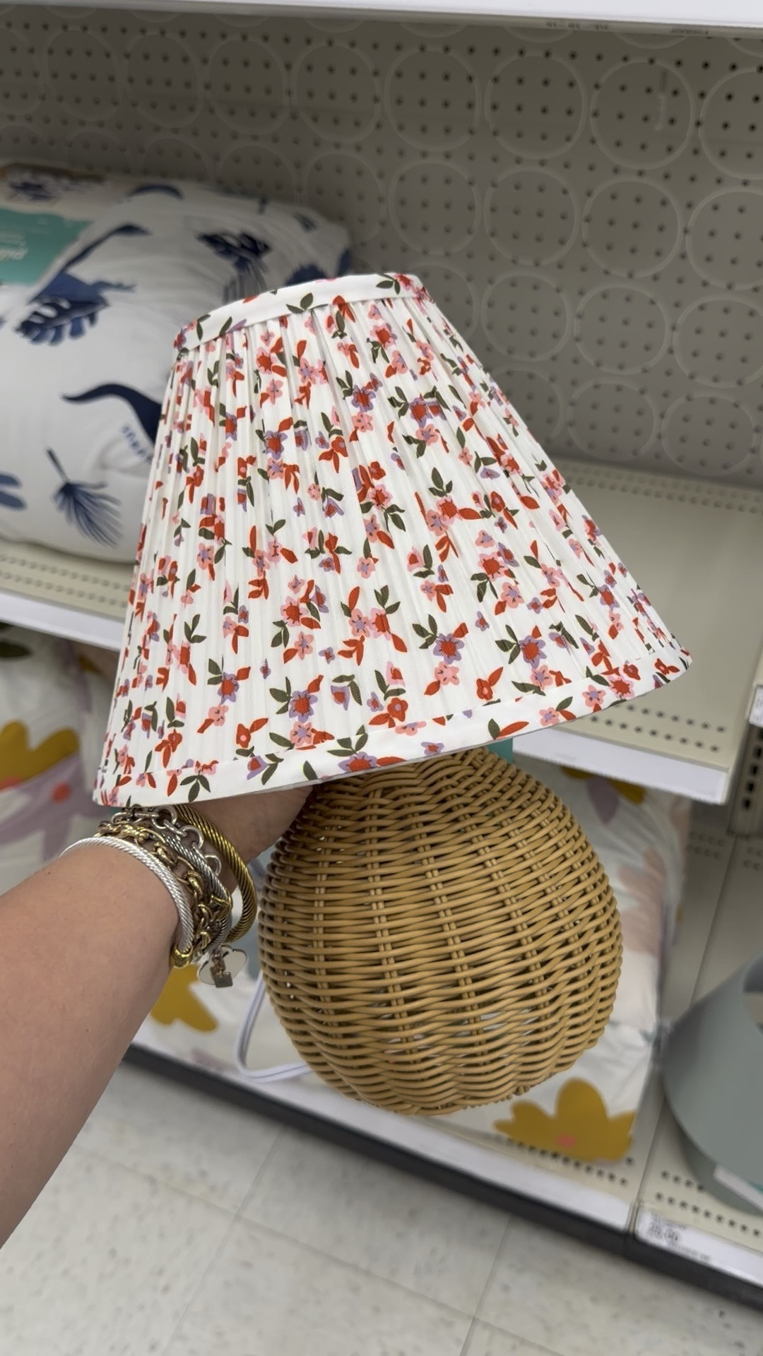 This wicker lamp screams Anthro with the floral pleated shade but it's from Target!! 

 

#LTKHome