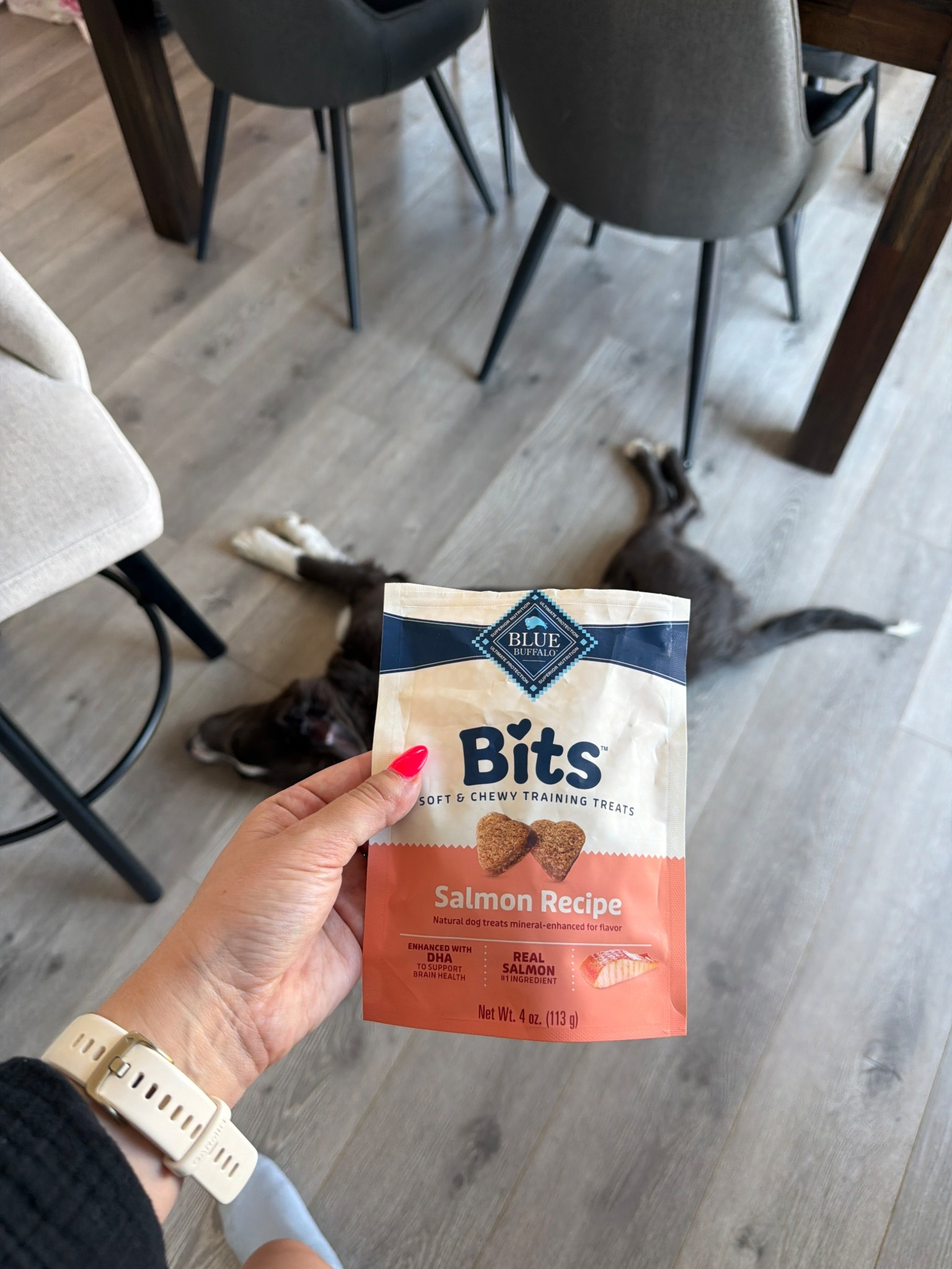 Perfect for my puppy with a sensitive stomach, great for training, and they don’t make a huge mess when I pour them into my training pouch.

#LTKdayinmylife #LTKHome #LTKmorningroutine