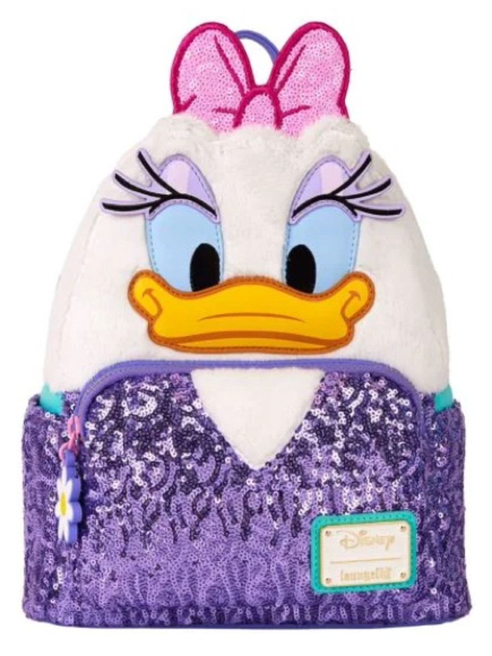 Loungefly Disney Daisy Duck Plush Mini Backpack NWT | Poshmark