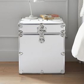 Monogram Cube Dorm Trunk (18") | Pottery Barn Teen