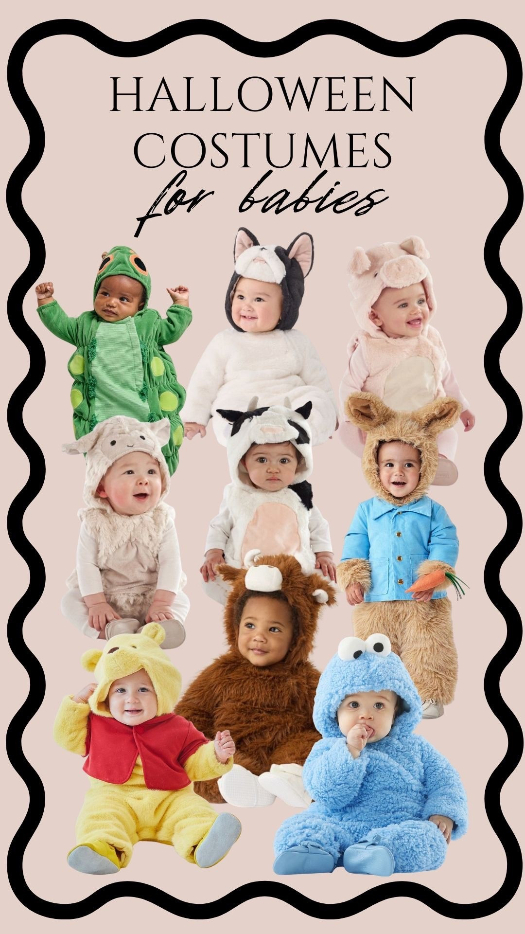 Adorable boo-tiful vibes incoming! 👶🎃👻 Turn your tiny trick-or-treater into the cutest Halloween stars with these irresistible baby costumes – from chunky pumpkin onesies and fluffy animal hoodies to mini dinosaur rompers and enchanted unicorn tutus. Little ones will steal hearts in soft superhero snuggles, pirate ship sleepsacks, witchy broomstick bibs, fairy sparkle blankets, and pint-sized vampire capes. Last-minute cuteness? Glow-in-the-dark ghost footies and easy-peasy skeleton jammies! Shop all the sweet spookiness here! What's your little one's dream costume this year? CuteBabyHalloweenCostumes BabyPumpkinOnesie BabyAnimalCostumes ToddlerDinoOutfit BabySuperheroSnuggle LTKBabyHalloween AdorableCostumeIdeas


#LTKHalloween #LTKSeasonal #LTKBaby