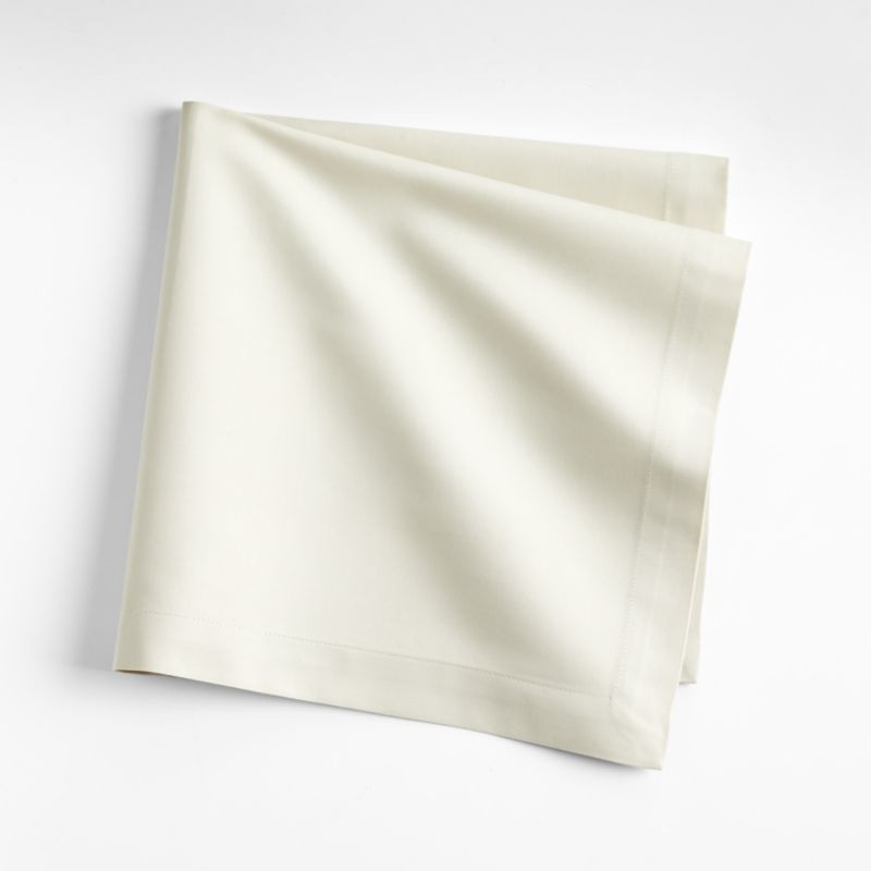 Aspen Warm Natural Cotton Napkin + Reviews | Crate & Barrel | Crate & Barrel