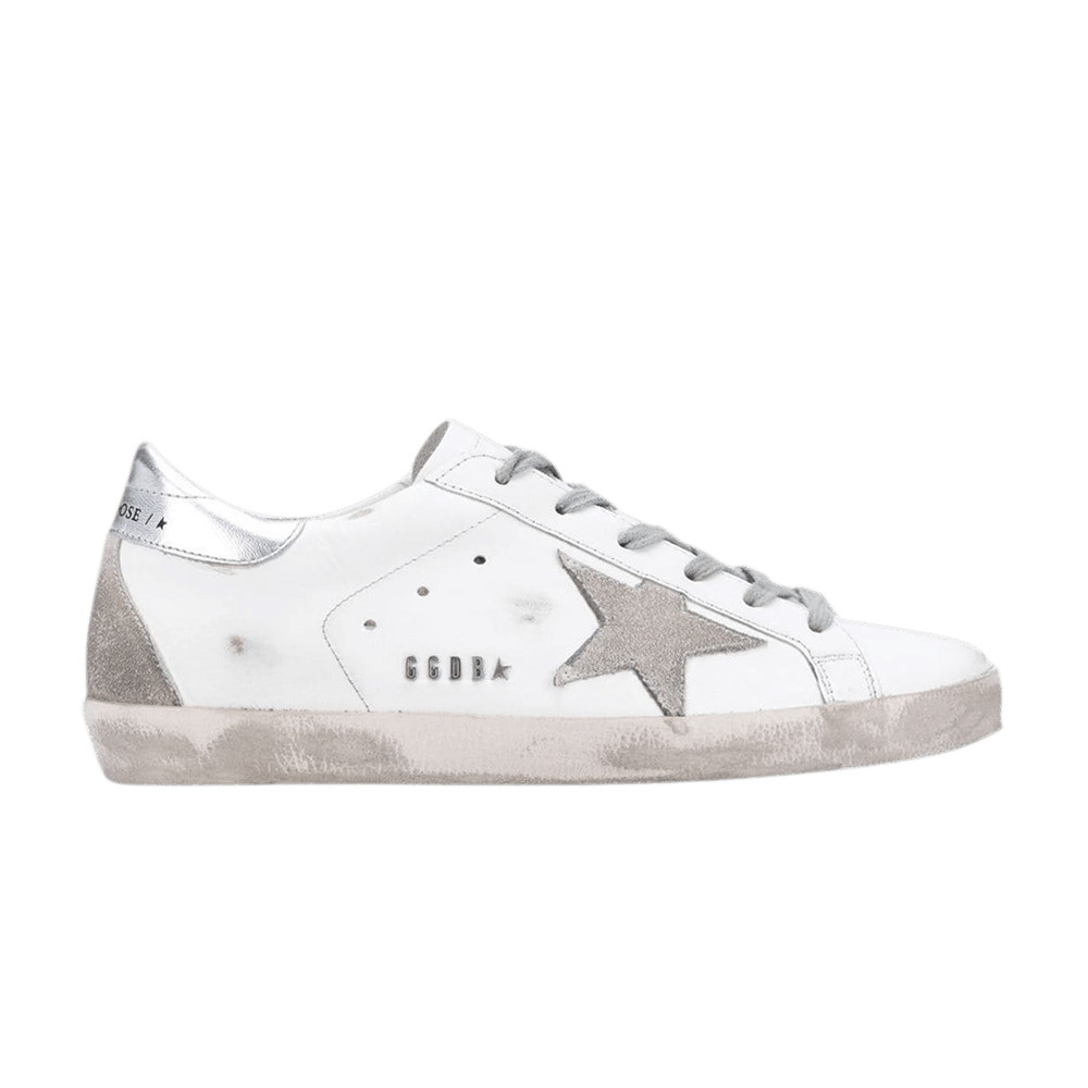 Golden Goose Superstar 'White Ice Silver' Sneakers | GOAT