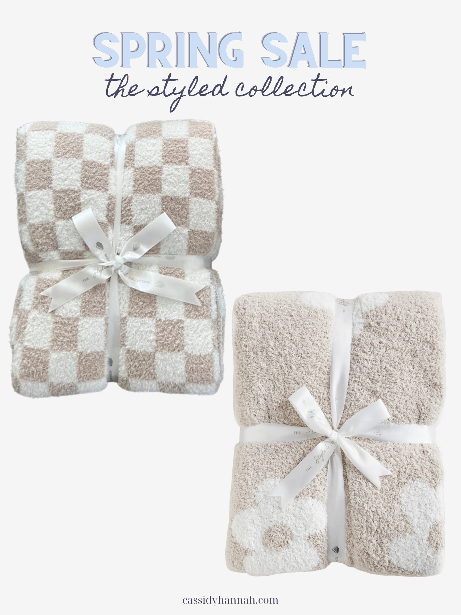 Cutest throw blankets on sale now!! 

#LTKSeasonal #LTKhome #LTKSpringSale