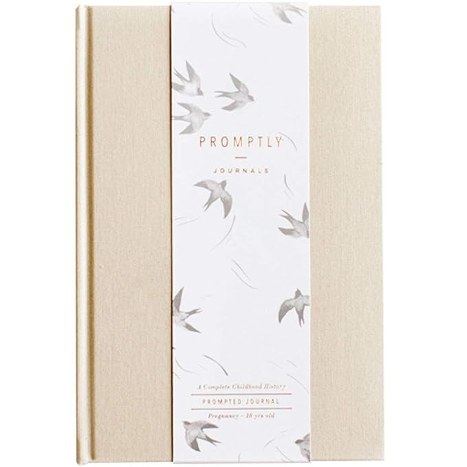 Promptly Journals - Childhood History Journal - Baby Books First Year and Pregnancy Journal - Bab... | Amazon (US)