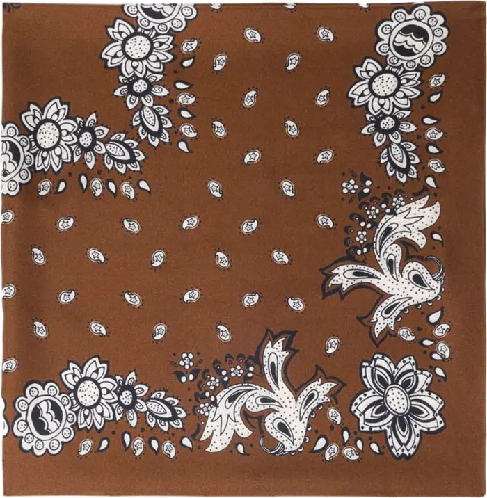 Bandana print silk scarf | Nordstrom