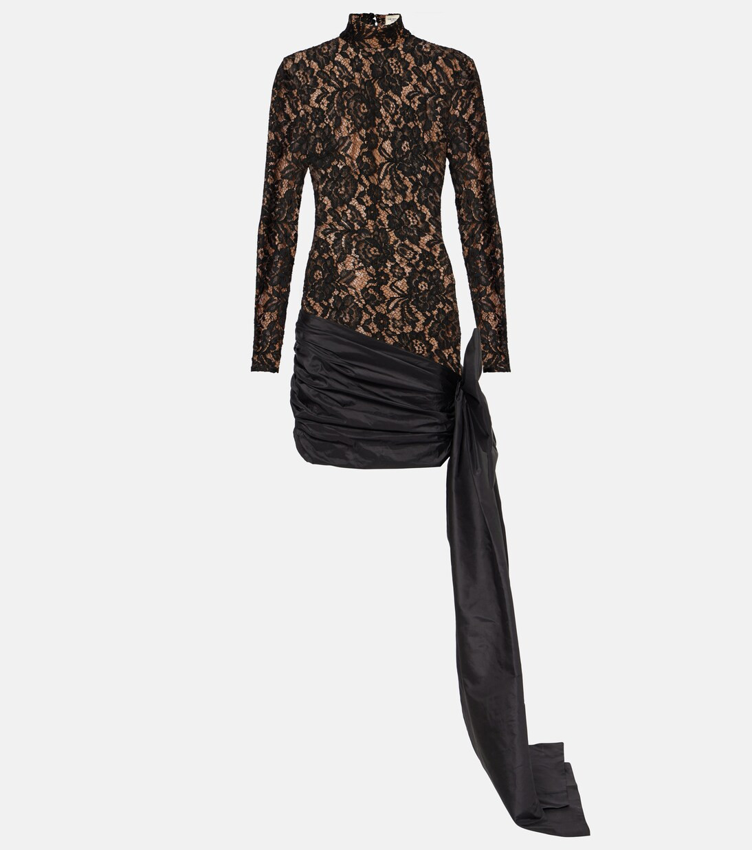 Chiwen bow-detail floral lace cocktail dress | Mytheresa (UK)