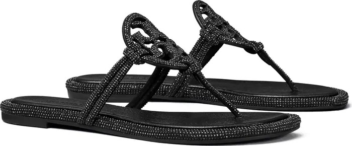 Miller Knotted Pavé Thong Sandal (Women) | Nordstrom