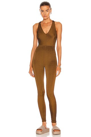 Colorsphere Rib Cross-Back Jumpsuit | FWRD 