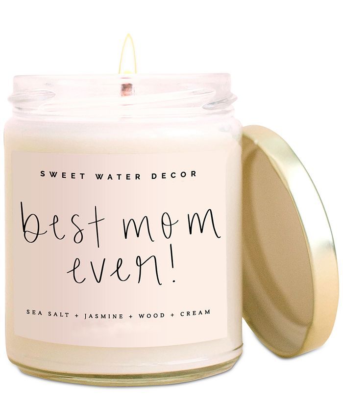 Sweet Water Decor Best Mom Ever Candle, 9-Oz. & Reviews - Unique Gifts by STORY - Macy's | Macys (US)