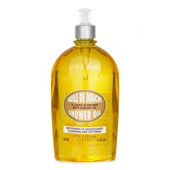L'OccitaneAlmond Cleansing & Soothing Shower Oil 500ml/16.7oz | Strawberrynet