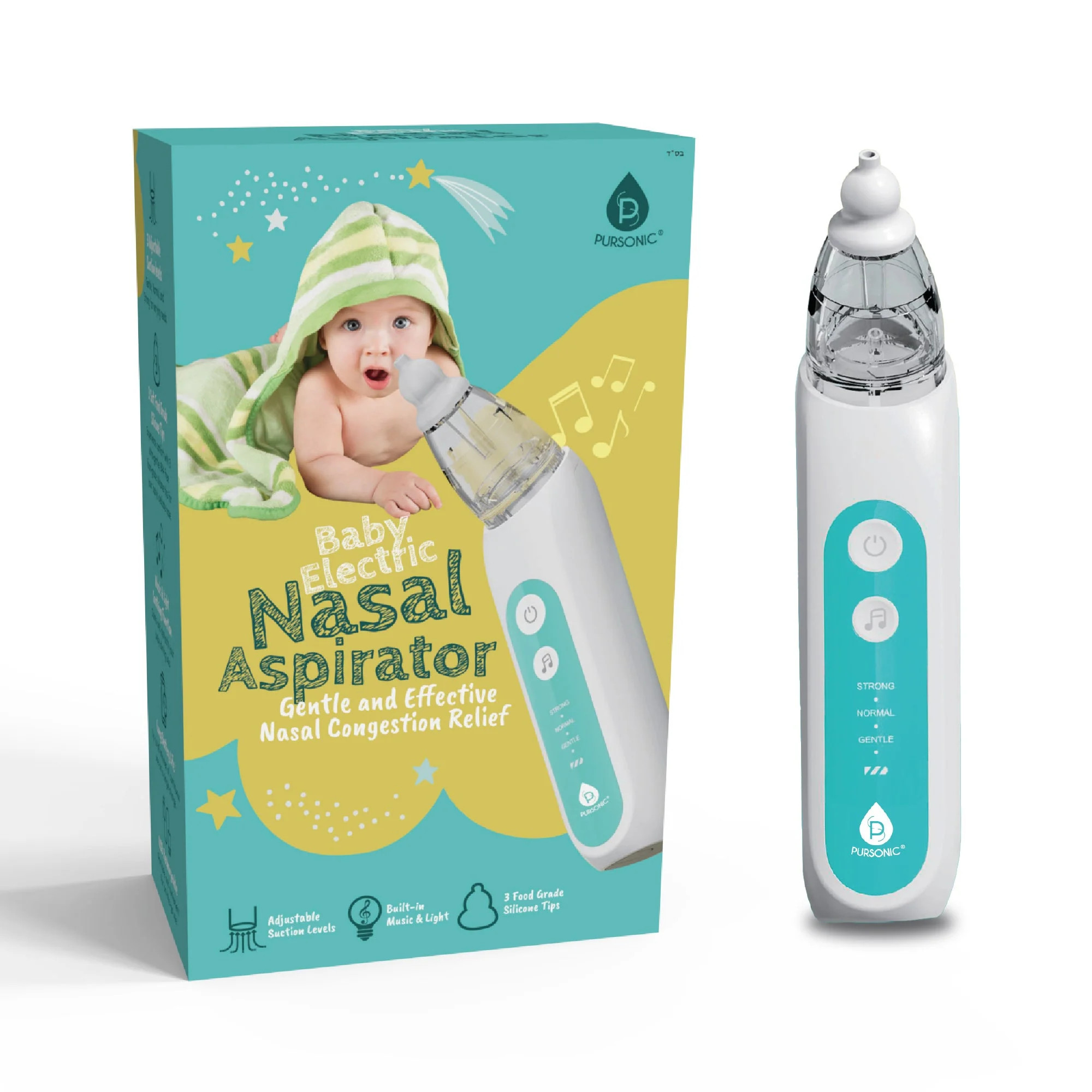 Baby Electric Nasal Aspirator – Gentle Care for Clearer Breathing | Shop.com