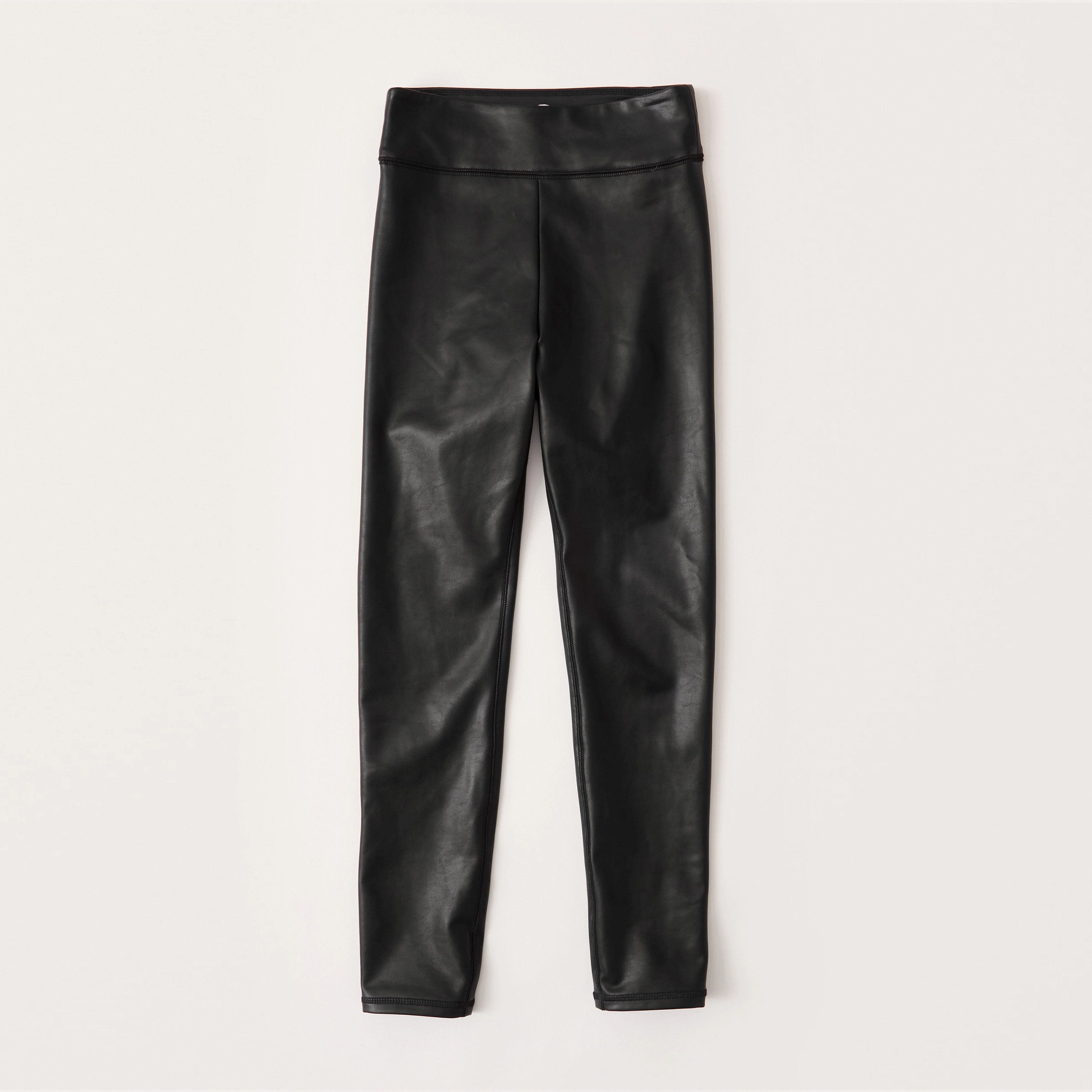 Vegan Leather Leggings | Abercrombie & Fitch (US)