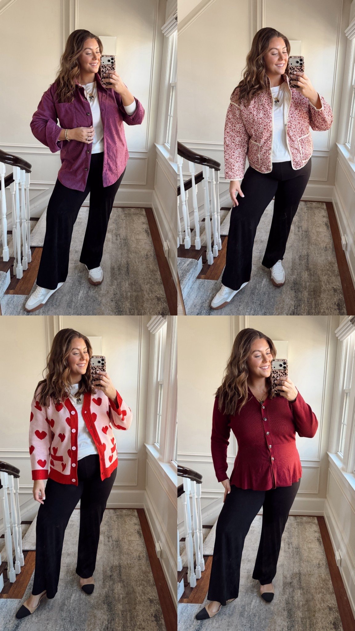 Spring outfit inspo - work from home outfit inspo - office outfit inspo - wearing size XXL in tops & XL in pants. 

#LTKSeasonal #LTKootd #LTKMidsize