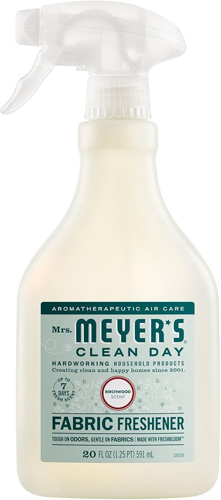 MRS. MEYER'S CLEAN DAY Fabric Freshener, Birchwood Scent, 20 Ounce Bottle | Amazon (US)
