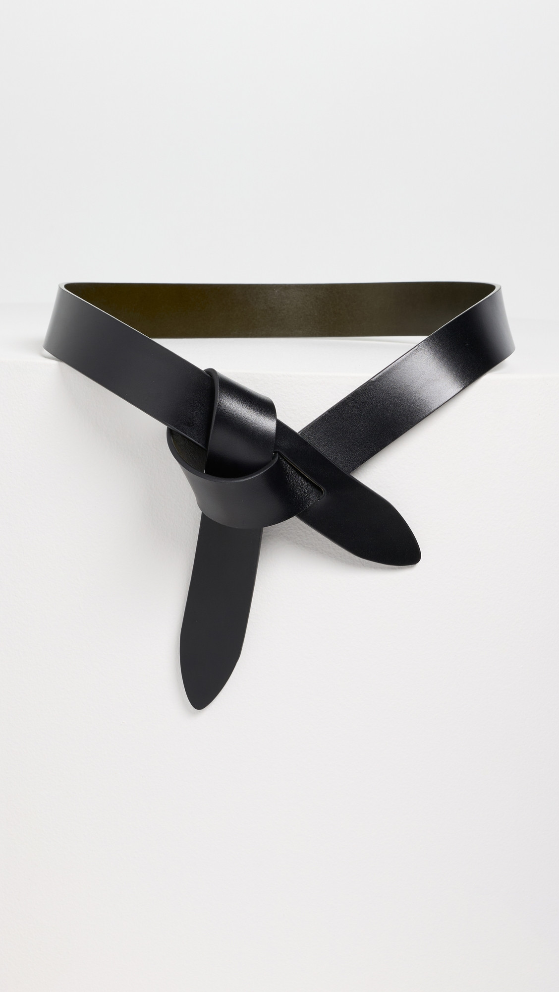 Isabel Marant Lecce Belt Khaki/Black M | Shopbop