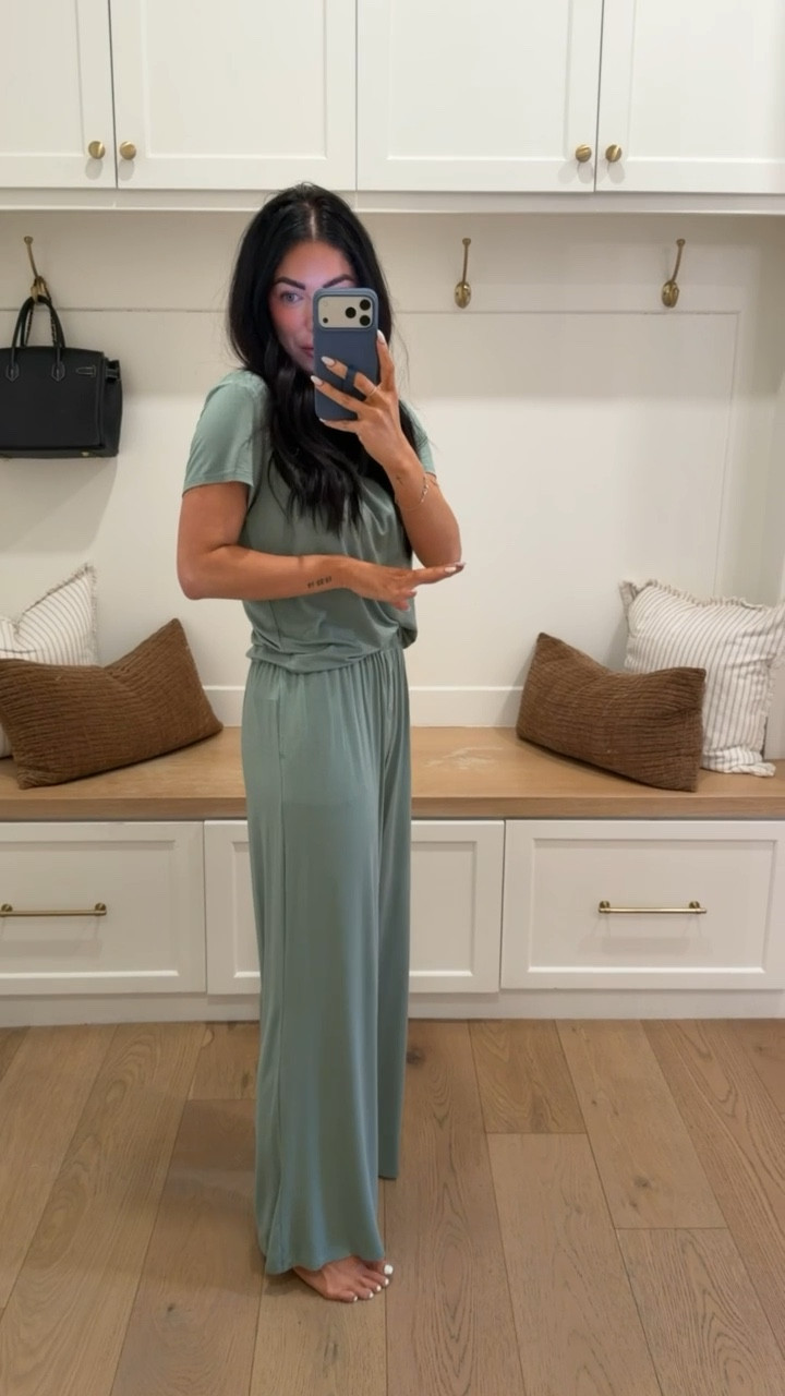 Wearing a small in this loungewear set from Walmart!! These pieces are all top-tier quality! Really giving luxe on a budget! 

New arrivals, casual outfit, watchnow, finds under 50, Katy roach 

#LTKSeasonal #LTKootd #LTKPetite