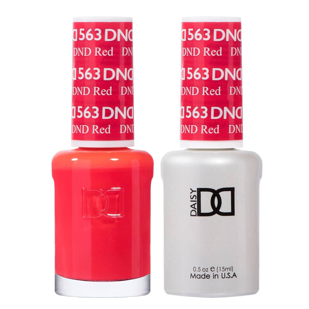 DND Gel Polish Set, Red Collection, UV/LED GelPolish and Air Dry Nail Lacquer, Matching Chip-Free... | Amazon (US)