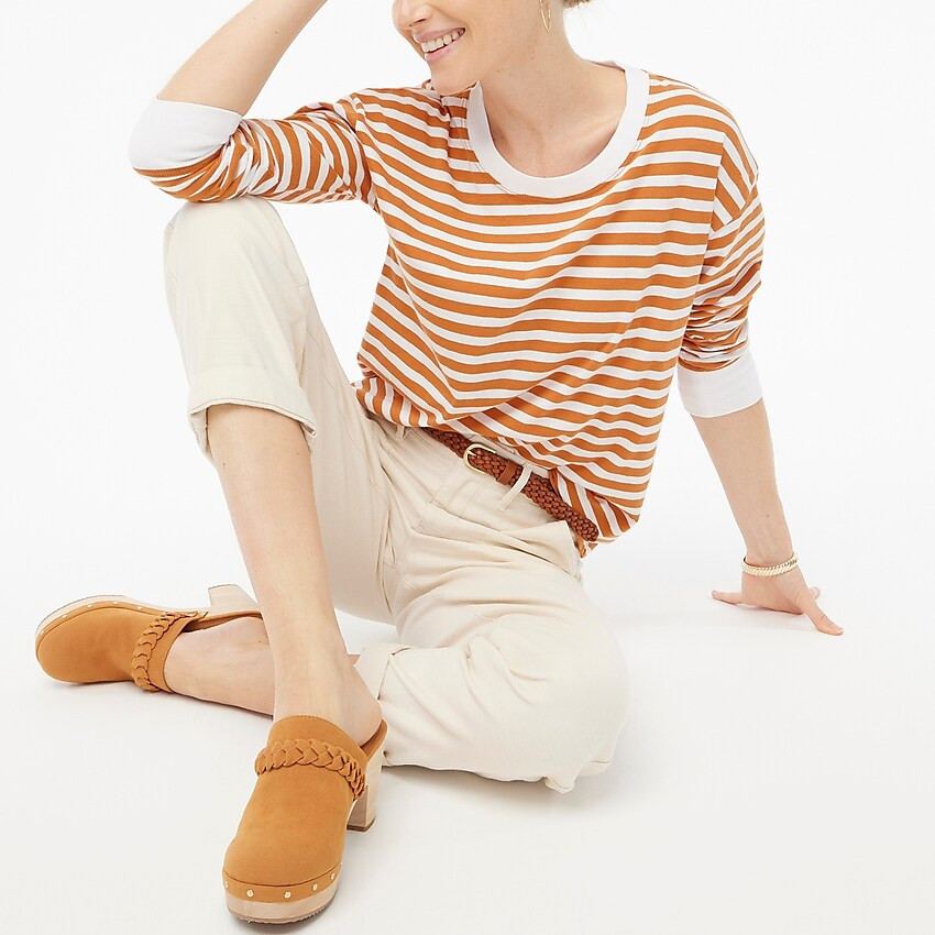 Long-sleeve striped tee | J.Crew Factory