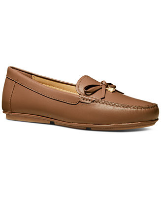 Leather Juliette Moccasin Loafers | Macy's