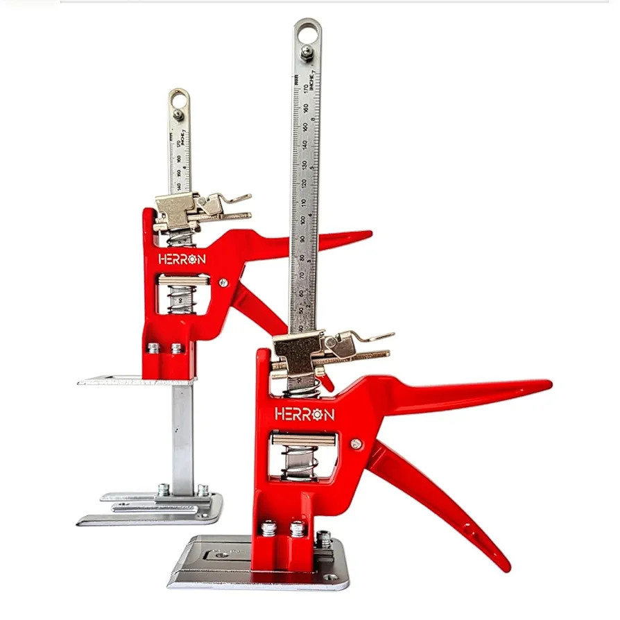 Herron 2-Pack Hand Lifting Tool – Cabinet Lifter, Labor Saving Arm with Measuring Scale, 440 lb... | Amazon (US)