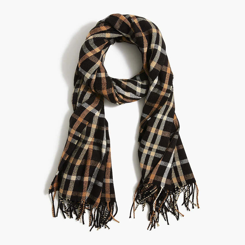 Classic plaid scarf | J.Crew Factory