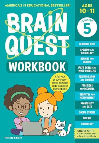 Brain Quest Workbook: 5th Grade Revised Edition | Amazon (US)