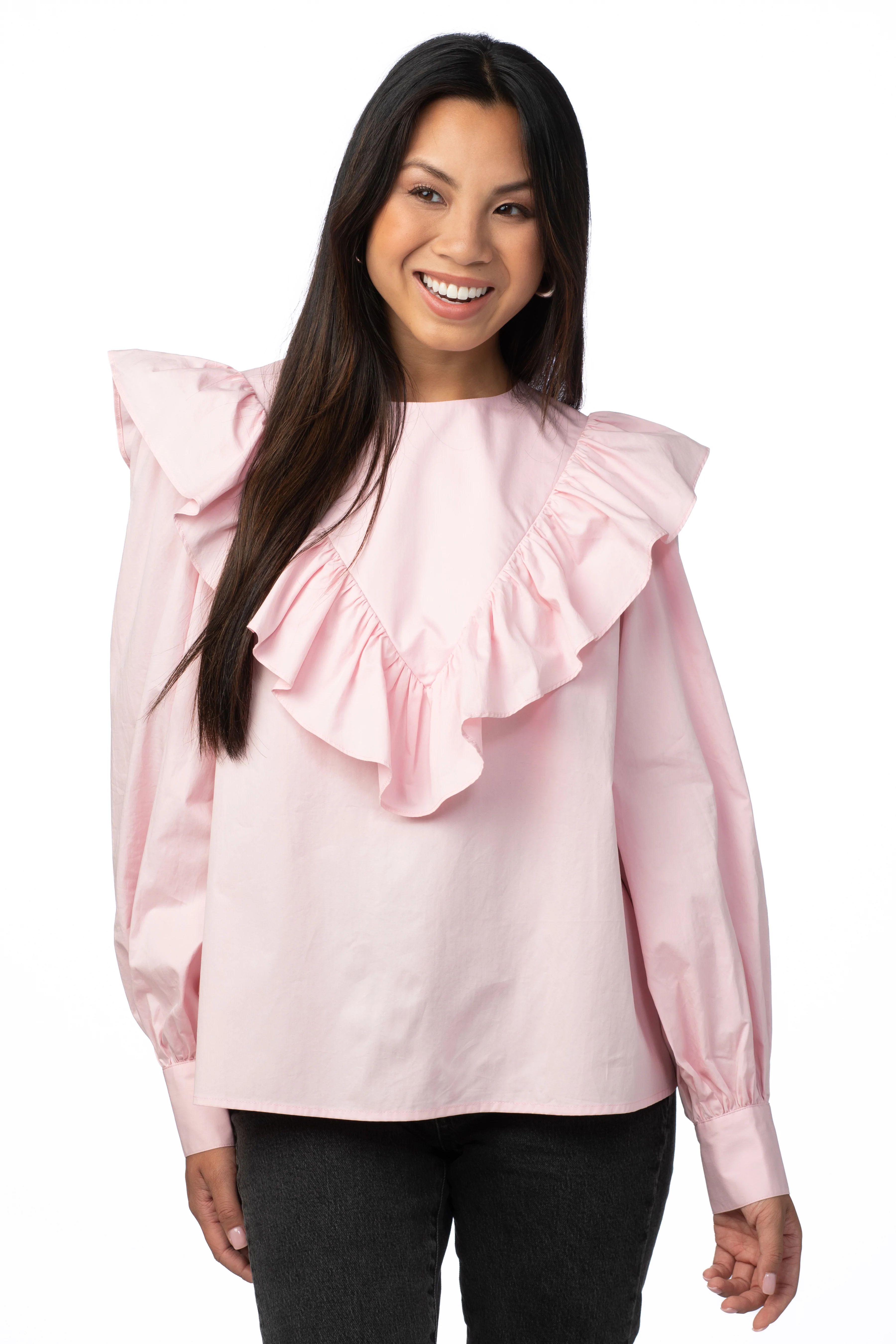Flint Top in Blossom Pink - CROSBY by Mollie Burch | CROSBY by Mollie Burch