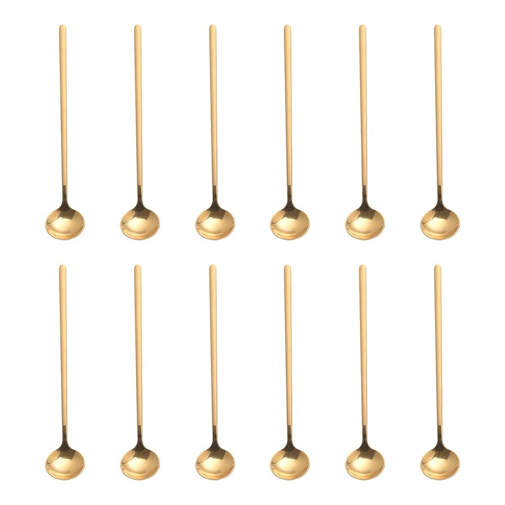 12 PCS Coffee Spoons, 18/8 Stainless Steel Espresso Spoons, 6.7 Inches Vogue Mini Tea Spoon, Capp... | Amazon (US)