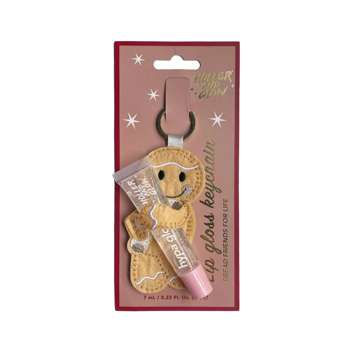 Holler and Glow Lip Gloss Key Chain Holder - Bow | Target