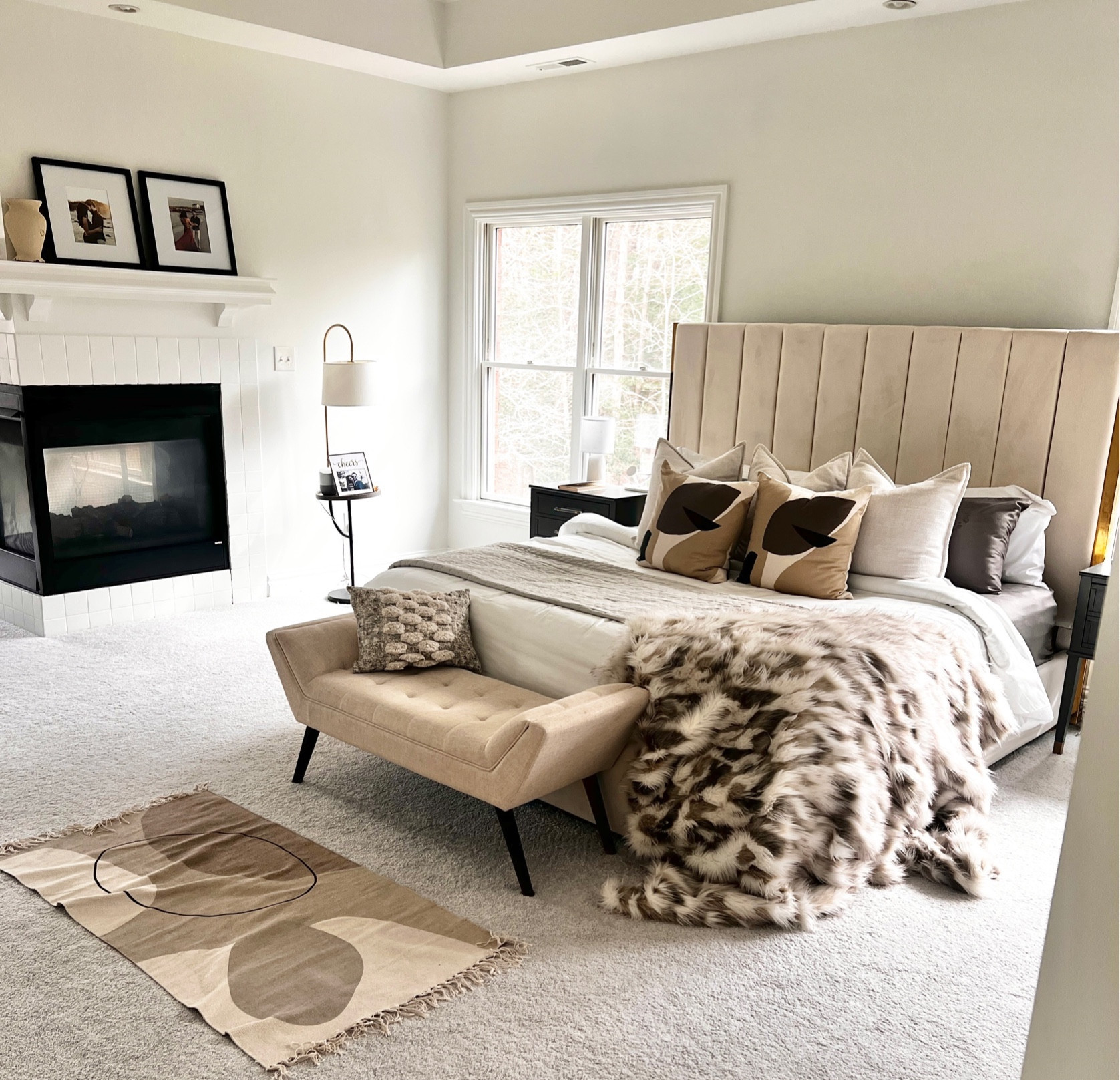 My bedroom is a work in progress but my night stands, and bed are part of the Presidents Day Sale at Wayfair! I have the dark gray and gold combination night stands. The exact fur throw is from Dillards but I tagged some similar options. Exact bed (mine is color CREAM) bench and night stands tagged as well as many other options for similar beds. My fur throw is from Dillard’s, and while I could not find the exact pattern, I tagged the exact brand and style in a different color. A more affordable option has been tagged as well, found on Amazon  

#LTKhome #LTKfamily #LTKsalealert