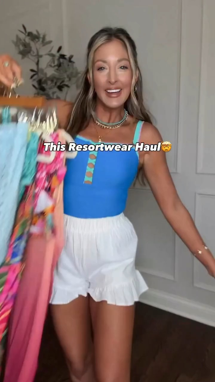 Vacation outfits ☀️🏝️ 

Mom friendly swimsuits that are great quality, easy beach outfits to wear during the day or for a night out at the beach. Beautiful summer dresses and more! 

#vacationoutfit #resortwear #vacationstyle #swimwear